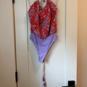 Free People Halter Bodysuit